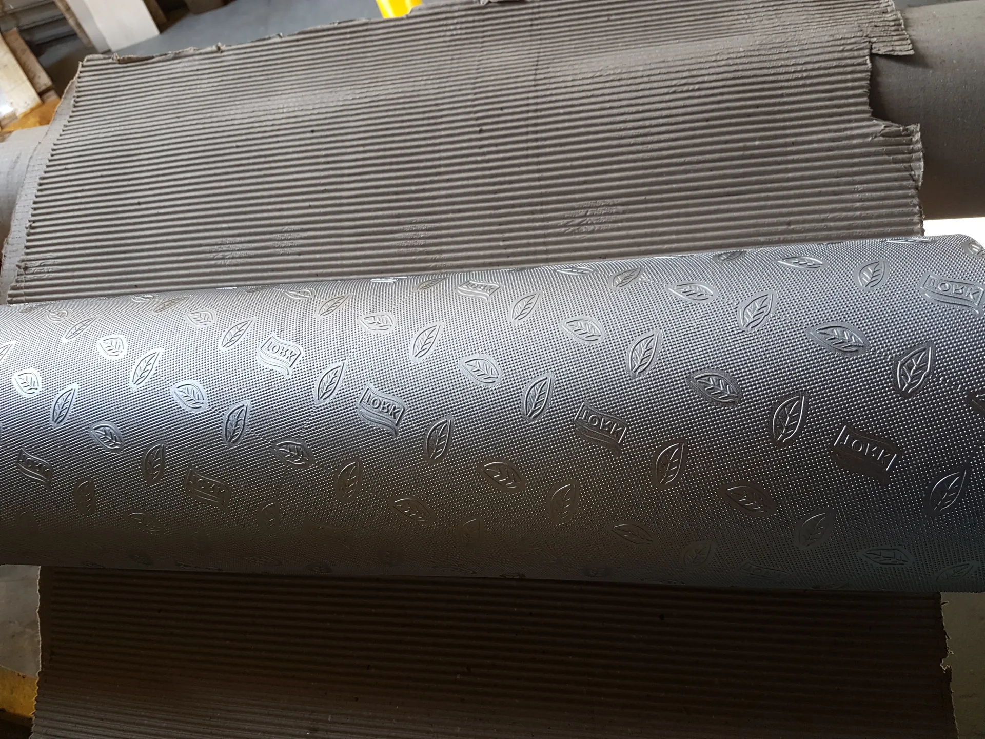 Detalhe de texturização em ferramental