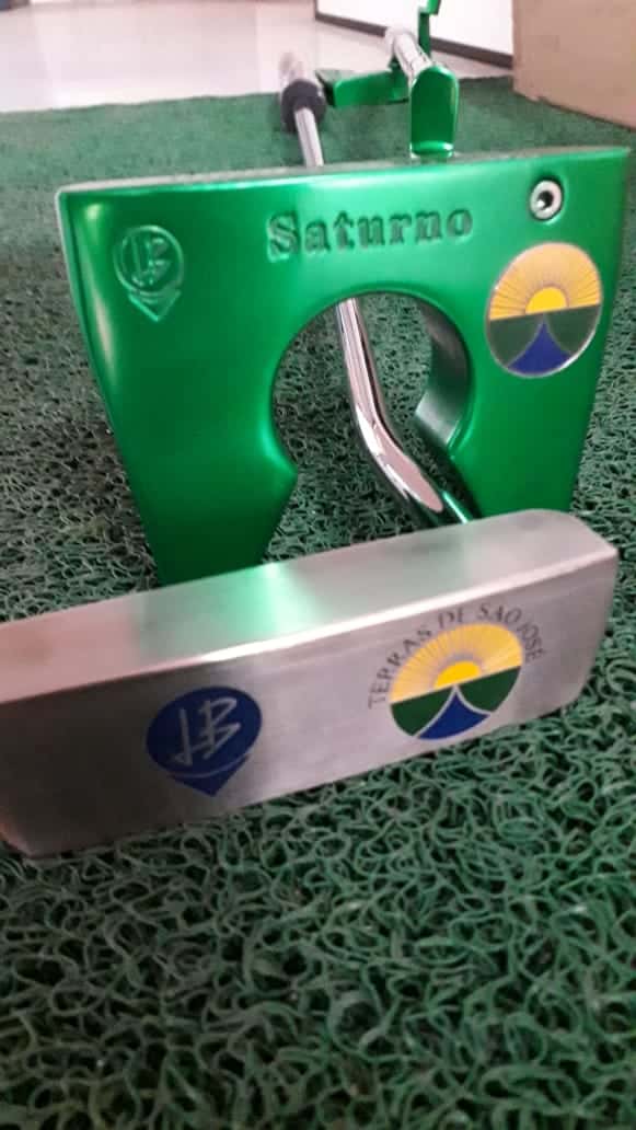 Taco de golfe com fotogravação